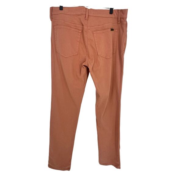 Joe's Jeans Kinetic Brixton Straight and Narrow Pants Salmon Pink Casual Work 33 - Picture 2 of 12